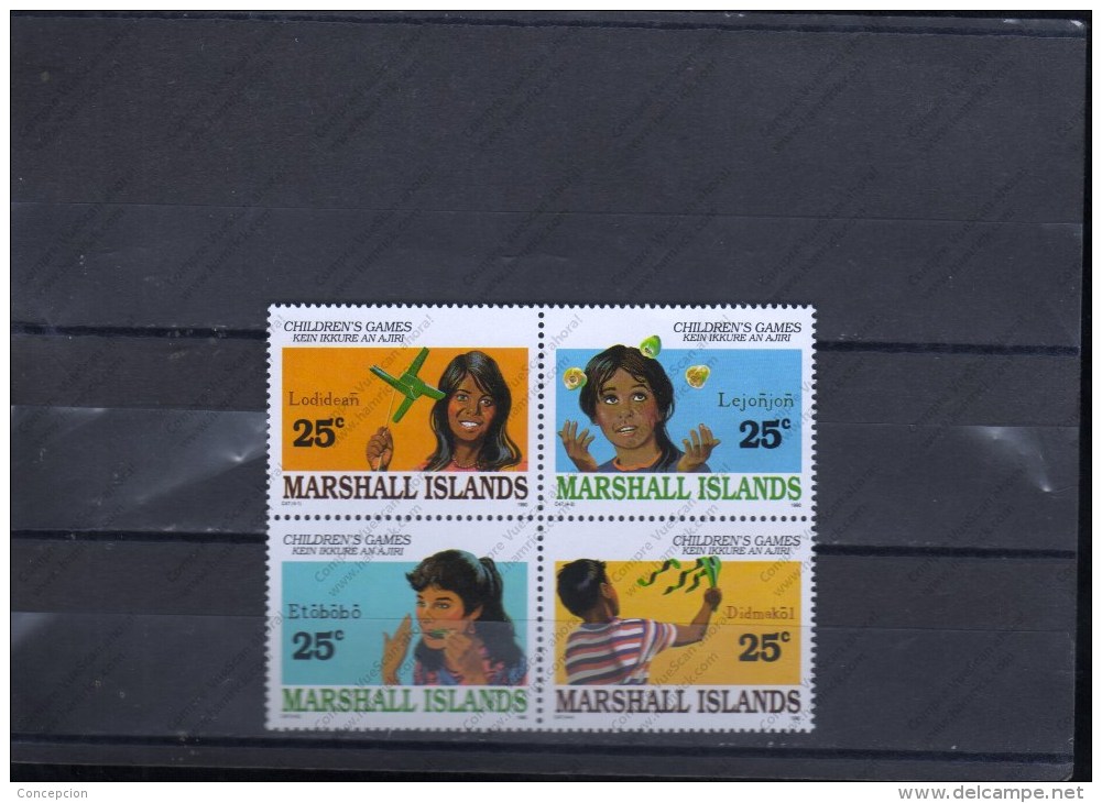 MARSHALL ISLANDS Nº 283 AL 286 - Marshall