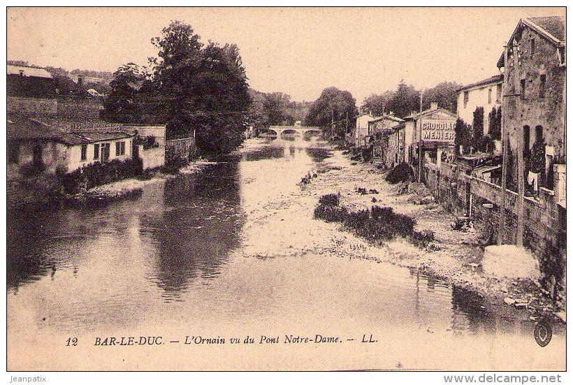 BAR LE DUC - L´Ornain Vu Du Pont Notre Dame - Bar Le Duc