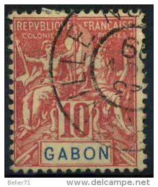 France : Gabon N° 20 Oblitéré Année 1904 - Usados