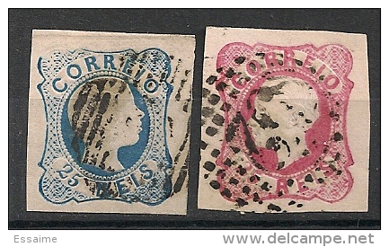 Portugal.  1855-1862. N° 6,15. Oblit. - Autres & Non Classés