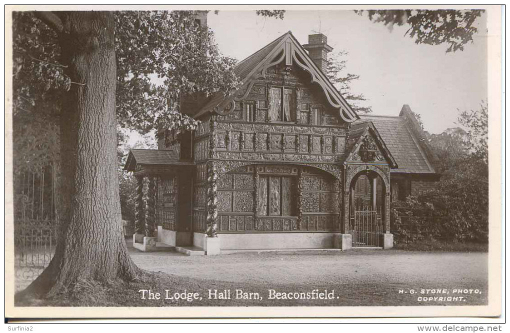 BUCKS - BEACONSFIELD - HALL BARN - THE LODGE RP Bu155 - Buckinghamshire