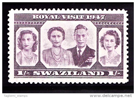 Swaziland, 1947, SG 45, Mint Hinged - Swaziland (...-1967)