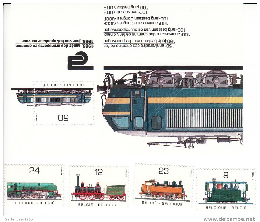 Blok 61 En De 2 Zegels  2170/73 / Postfris - Altri & Non Classificati