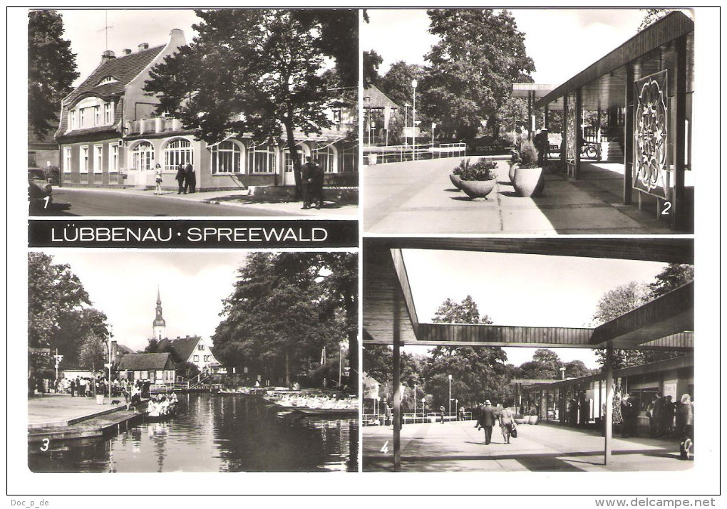 Deutschland - Lübbenau - Spreewald - Lubnjow ( Bfota ) - HO Gaststätte " Zum Grünen Strand " - Luebbenau