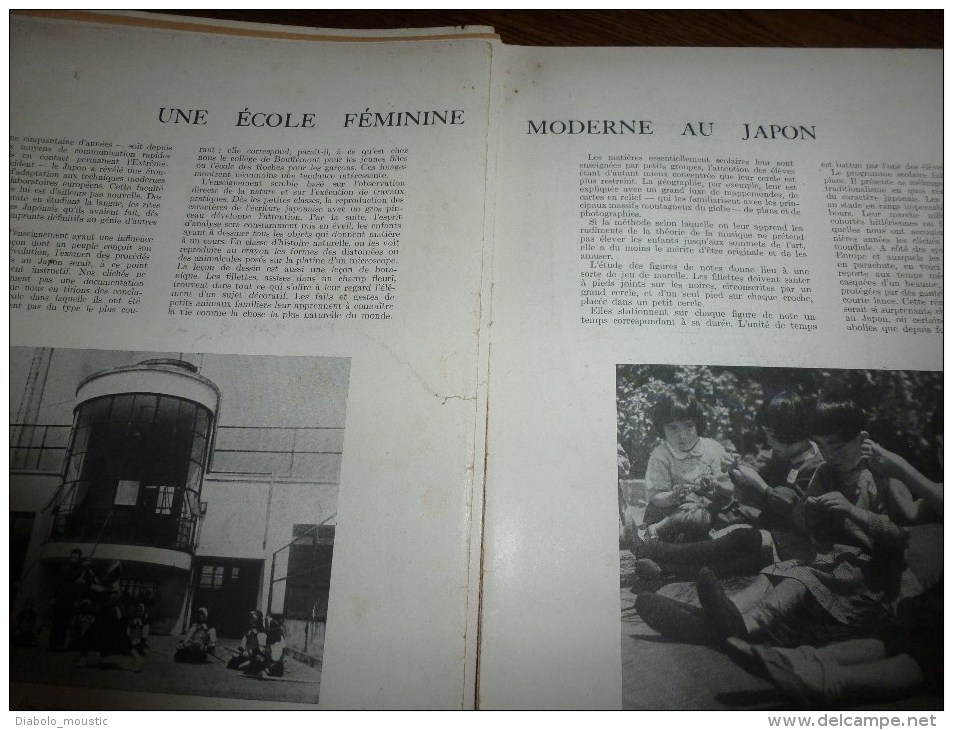 1943 En Mer Egée; La Légion De Gaulle; SHAKESPEARE; Ecole Féminine Au JAPON; Chapelier à Chazelles-sur-Lyon - L'Illustration
