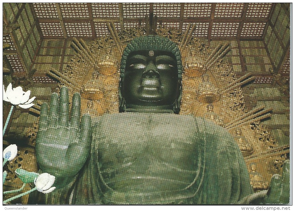 The Great Buddha Daibutsu (Vairocana) Bronze Photo Eisuke Ueda Copyright Todaiji Temple Used To Australia - Hiroshima