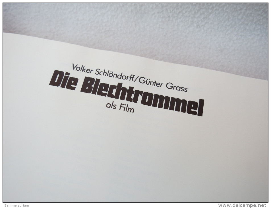 Volker Schlöndorff/Günter Grass "Die Blechtrommel" Drehbuch Mit 650 Bildern (für Den Film) Erstauflage - Theater & Drehbücher