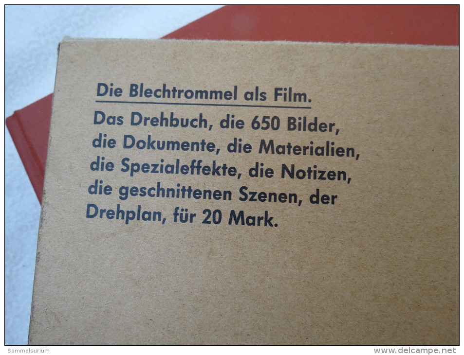 Volker Schlöndorff/Günter Grass "Die Blechtrommel" Drehbuch Mit 650 Bildern (für Den Film) Erstauflage - Theater & Drehbücher