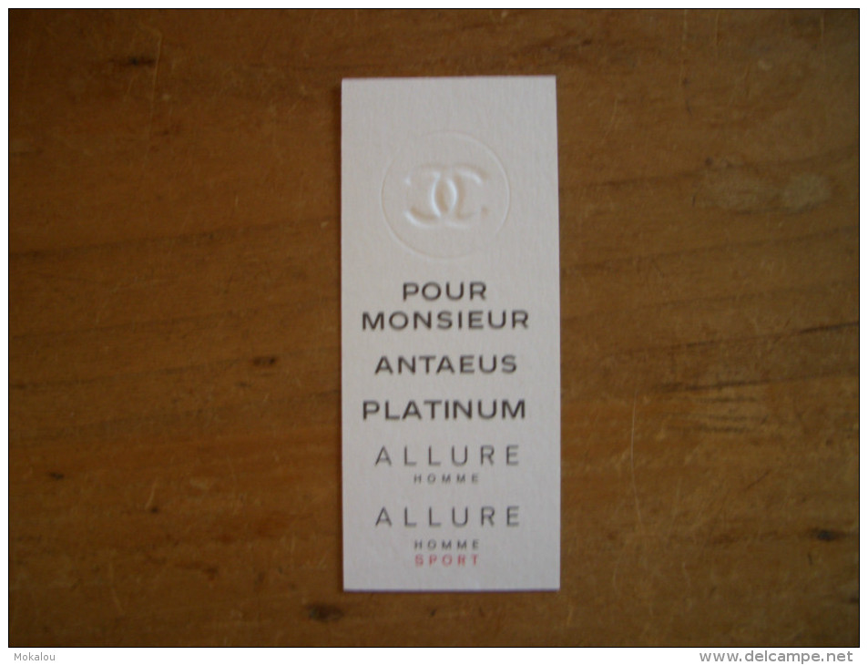 Carte Chanel Choix - Modernes (à Partir De 1961)