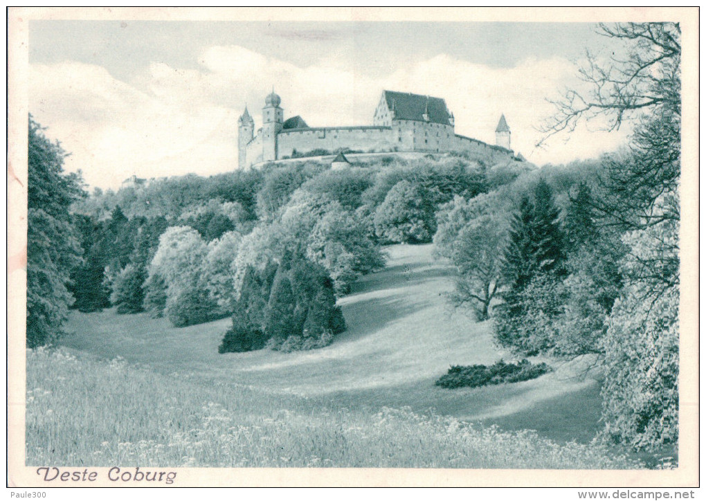 Coburg - Veste - Feldpost 1943 - Coburg