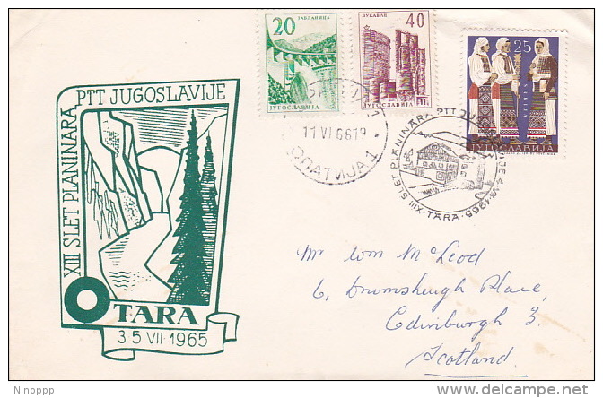 Yugoslavia 1966 Cover Sent To Australia - Used Stamps