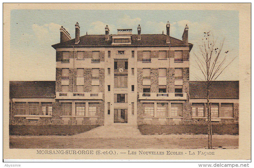 91 MORSANG SUR ORGE - Les Nouvelles écoles - La Façade - Caron à Paris - D18 2 - Morsang Sur Orge