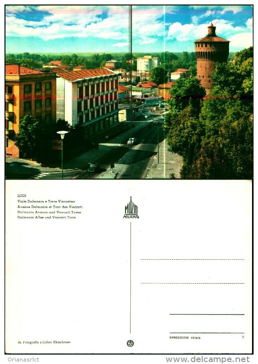 33619) Lodi - Viale Dalmazia E Torre Viscontea - Lodi