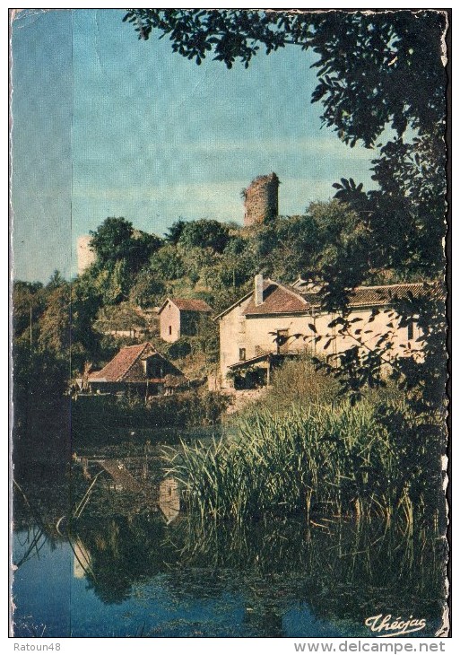 Chalus - Ruines De L'imposant Château Fort Du XIe Siècle - Chalus