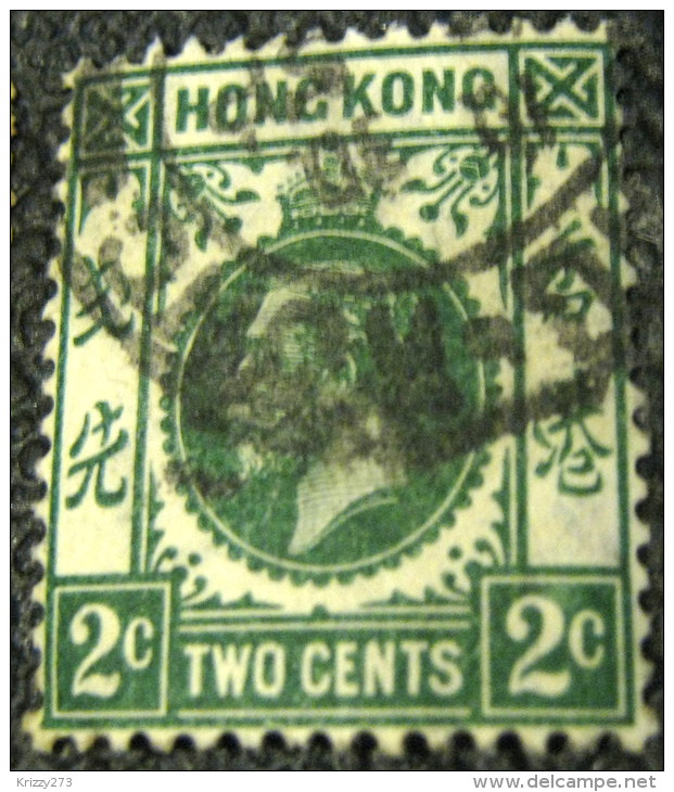 Hong Kong 1912 King George V 2c - Used - Gebruikt