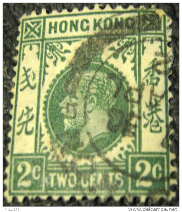 Hong Kong 1912 King George V 2c - Used - Gebruikt