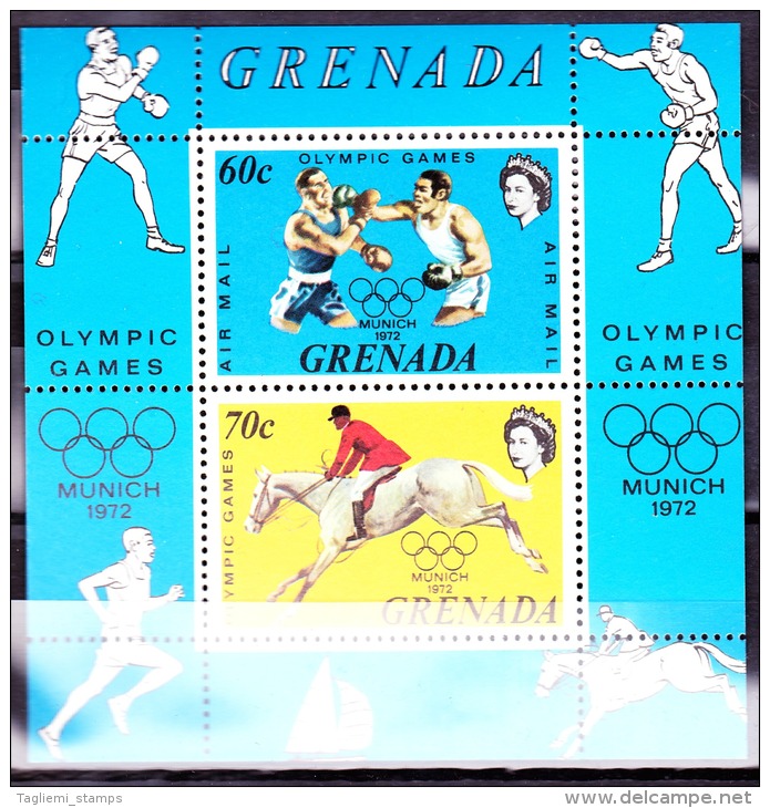 Grenada, 1972, MS 529, MNH - Grenade (...-1974)