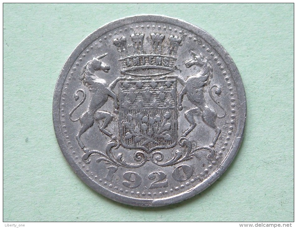 1920 - 25 Cent / AMIENS Chambres De Commerce ( Uncleaned Coin / For Grade, Please See Photo ) !! - Autres & Non Classés