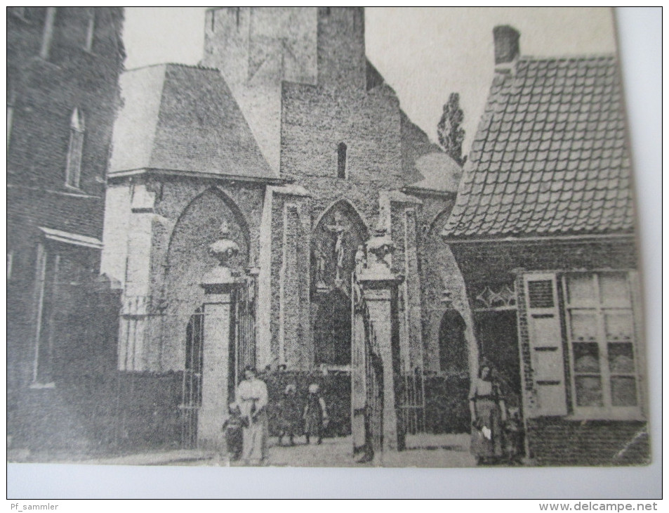 AK / Bildpostkarte  1915 K.D. Feldpostexp. Belgien Staden - De Kerk S.B. Res. Inf. RGT. No. 238 III BATL. - Staden