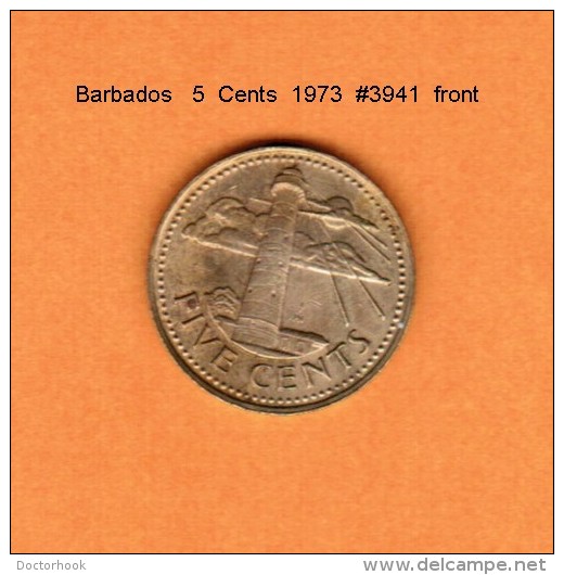 BARBADOS   5  CENTS   1973   (KM # 11) - Barbados (Barbuda)