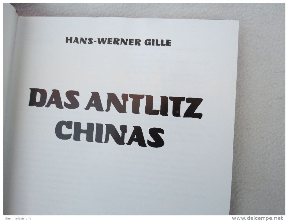 Hans-Werner Gille "Das Antlitz Chinas" - Asia & Near-East