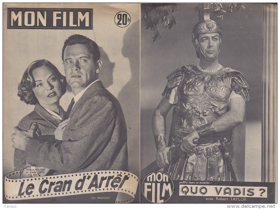 C1 Mon Film CRAN D ARRET 1954 Horace Mc COY William HOLDEN Carolyn JONES Taylor - Magazines