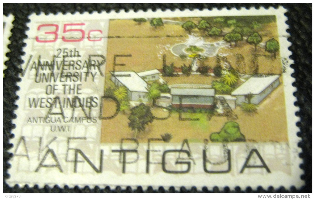 Antigua 1974 25th Anniversary Of University Of The West Indies 35c - Used - 1960-1981 Autonomie Interne