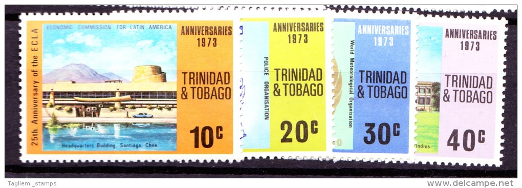 Trinidad & Tobago, 1973, SG 435 - 438, Set Of 4, MNH - Trinidad & Tobago (1962-...)