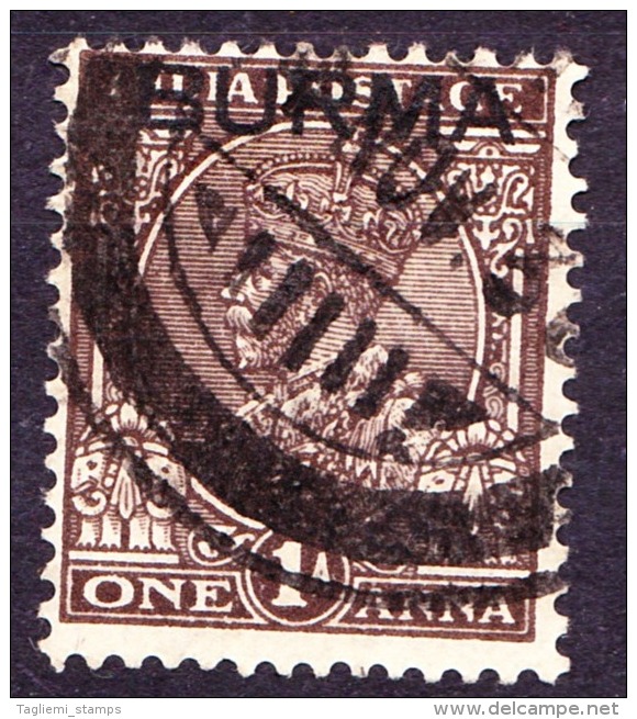 Burma, 1937, SG   4, Used - Birmanie (...-1947)