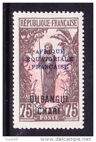 Oubangui N°58  Neuf Charniere - Unused Stamps