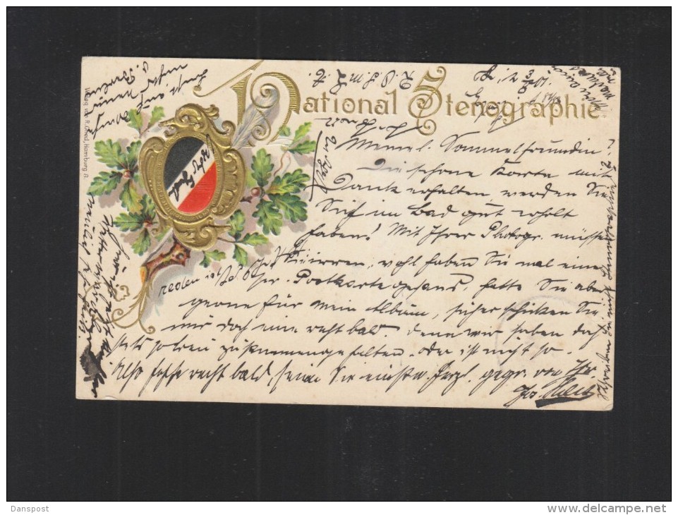 Studentika PK National Stenographie 1901 - Schools