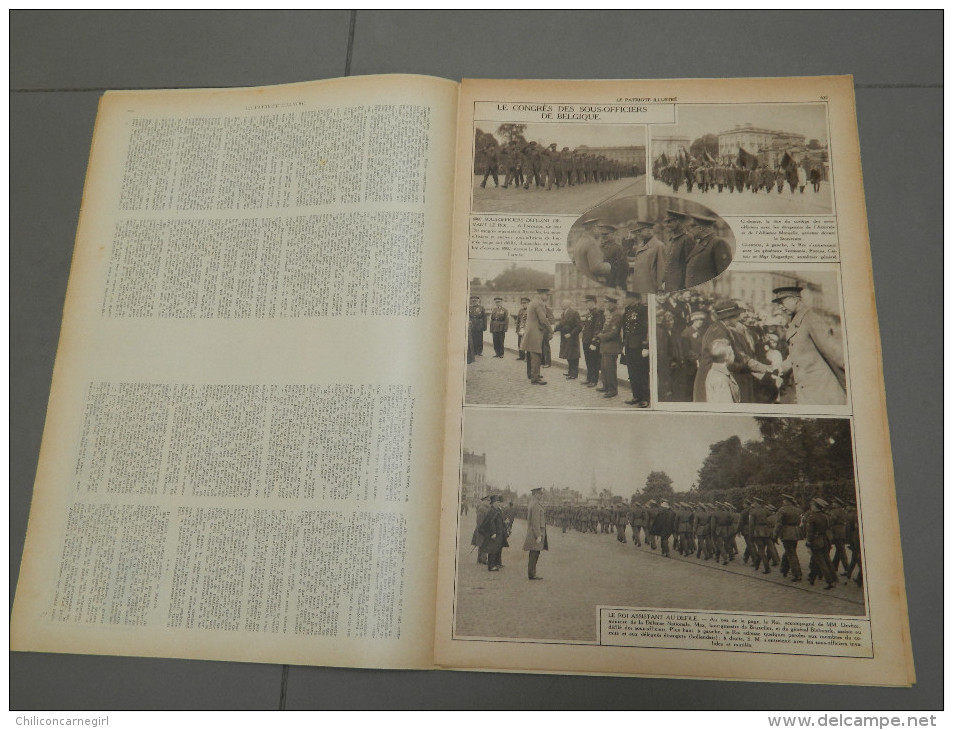 Patriote Illustré N° 20 - 1933 - Foot Belgique/Hollande - Congrès Belgique - Gala Equestre Et Militaire - Pub L'AIGLON - Informations Générales