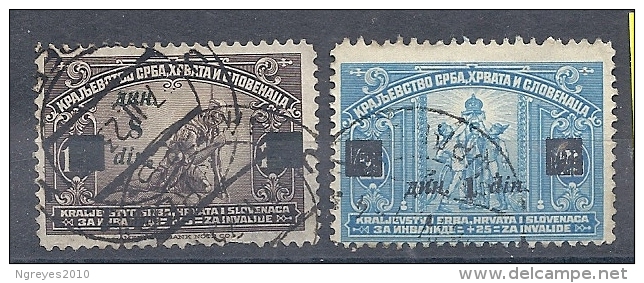 140011108  YUGOSLAVIA  YVERT  Nº  144/147 - Used Stamps