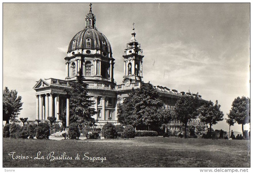 TORINO 1954 - LA BASILICA DI SUPERGA - C695 - Kerken