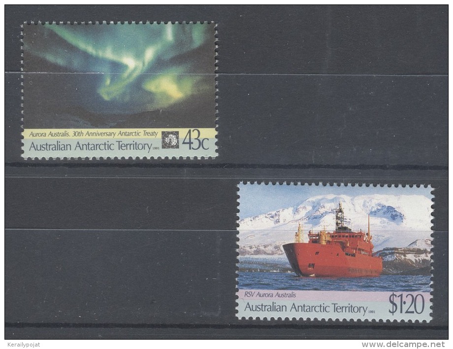 Australian Antarctic Territory - 1991 Antarctic Treaty MNH__(TH-10206) - Unused Stamps