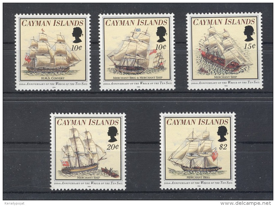 Cayman Islands - 1994 Ten Sail MNH__(TH-5738) - Cayman Islands