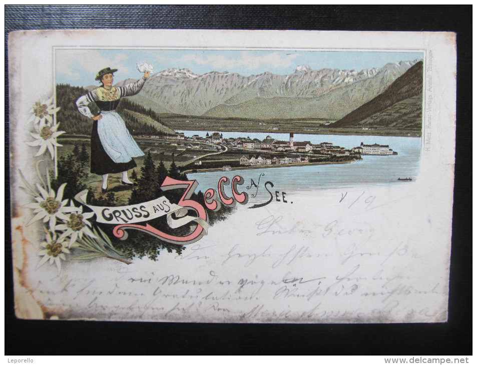 AK ZELL Am See  Litho 1900 //  W9172 - Zell Am See