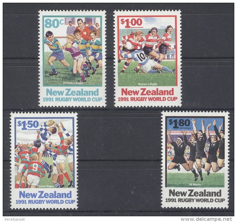 New Zealand - 1991 Rugby World Cup MNH__(TH-555) - Ongebruikt