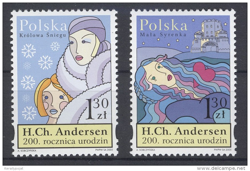 Poland - 2005 Hans Christian Andersen MNH__(TH-3559) - Neufs