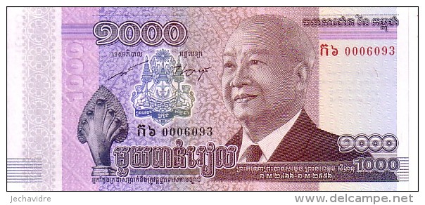 CAMBODGE   1 000 Riels Non Daté   ***** BILLET  NEUF ***** - Cambodia