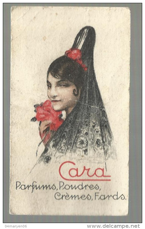 **CARA **Parfums, Pudres Crèmes . . . . . - Anciennes (jusque 1960)