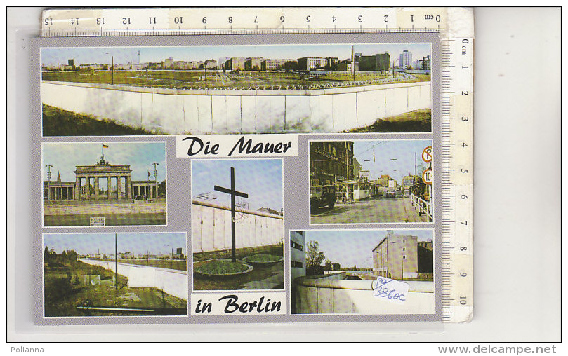 PO3860C# GERMANIA - GERMANY - DIE MAUER IN BERLIN - MURO DI BERLINO - MIITARI  No VG - Muro Di Berlino