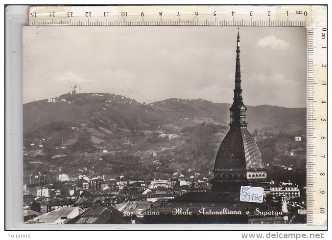 PO3948C# TORINO - MOLE ANTONELLIANA E SUPERGA  VG - Multi-vues, Vues Panoramiques