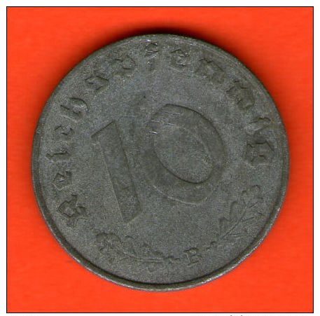 ** 10 Reichspfennig 1940 B ** TERCER /  THIRD REICH - KM 101 - Zinc / Zink - ALEMANIA / DEUTSCHLAND / GERMANY - 10 Reichspfennig