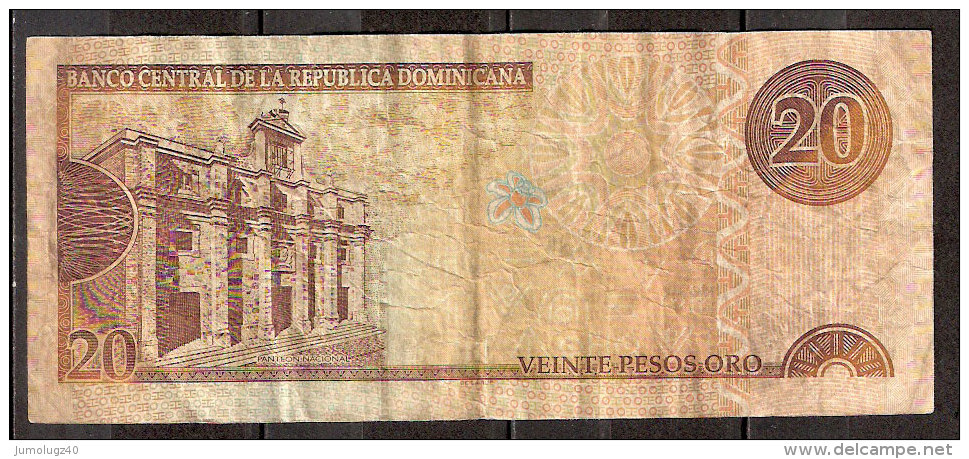 Billet De  20 Pesos De 2002 (3) - Dominicaine