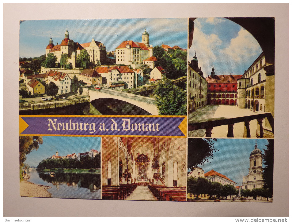 (4/3/28) AK "Neuburg A.d.Donau" Ehemalige Residenz - Neuburg