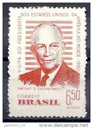 1960 BRESIL PA 81** Président Eisenhower - Poste Aérienne