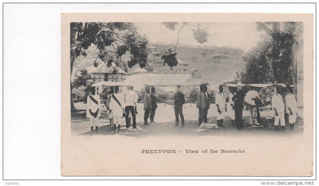 Freetown View Of The Barracks - Sierra Leona