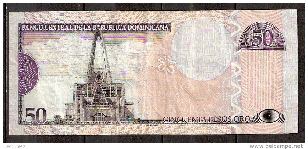 Billet De  50 Pesos De 2003 (2) - Dominicana