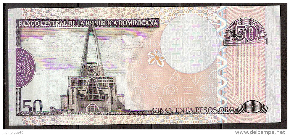 Billet De  50 Pesos De 2003 (5) - Dominicaine